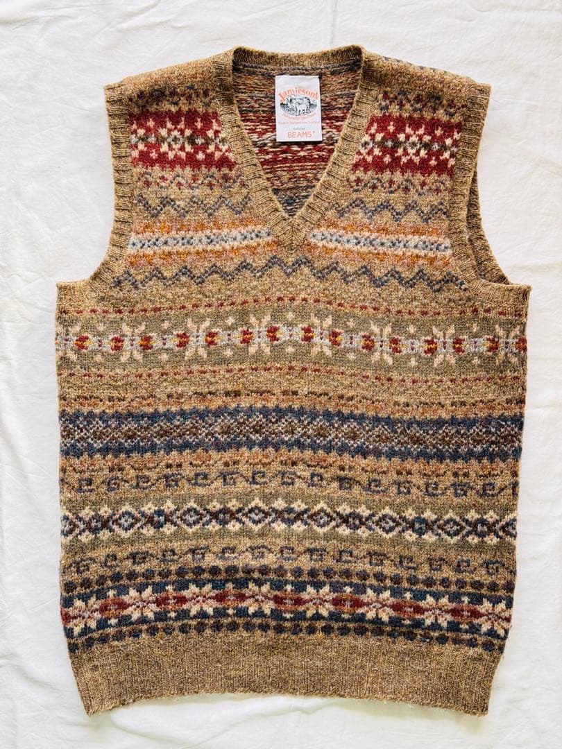 JAMIESON'S BEAMS PLUSフェアアイルニット RRL ALDEN