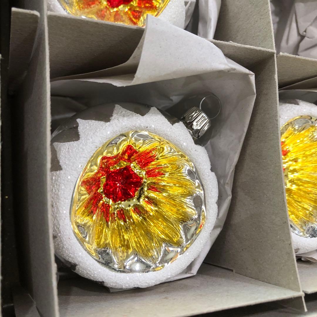 Kanaさま　ドイツ　7cm シルバーリフレクター　3個