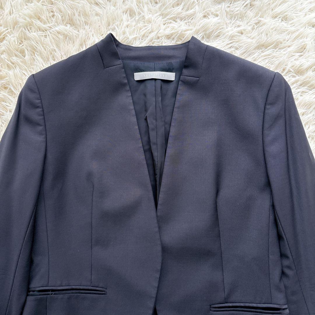 美品　セオリーリュクス　エグゼクティブ　ジャケット　パンツスーツ　セットアップ