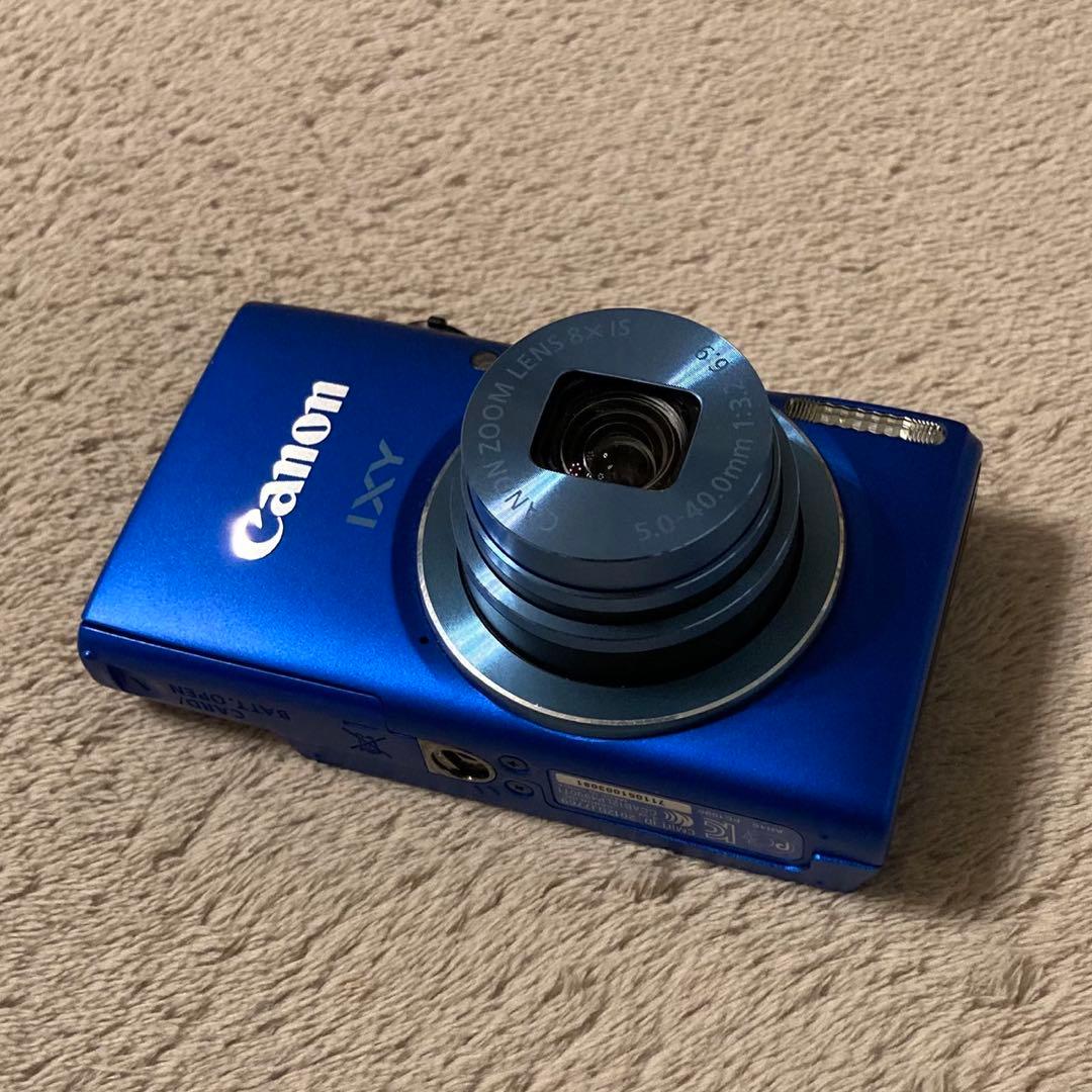 【動作確認済】Canon IXY 100Fコンパクトデジタルカメラ ブルー