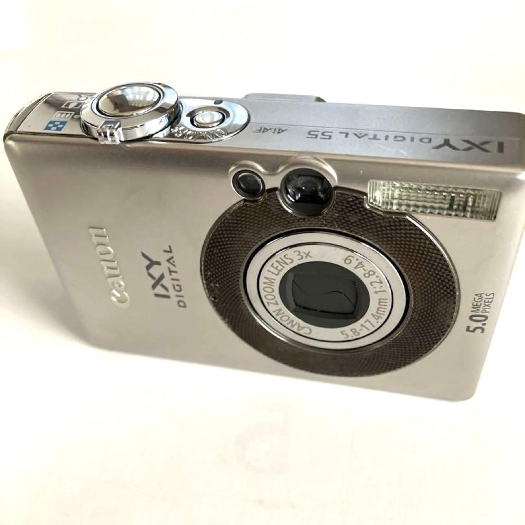 Canon IXY DIGITAL 55 コンパクトデジタルカメラ説明書.箱入り