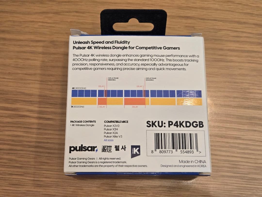 【別売り4Kドングル付】Pulsar Xlite V3 Size 2