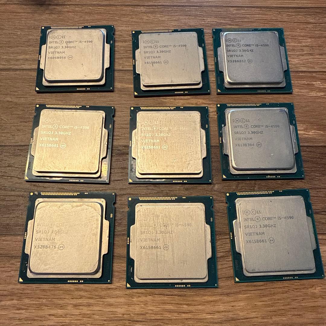 CPU i5 4590【9枚セットジャンク】