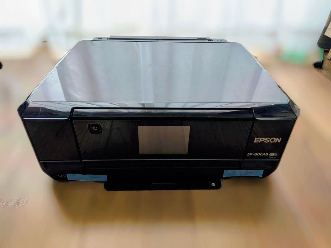 エプソン　プリンター　EPSON EP-806AB 一部インク付き
