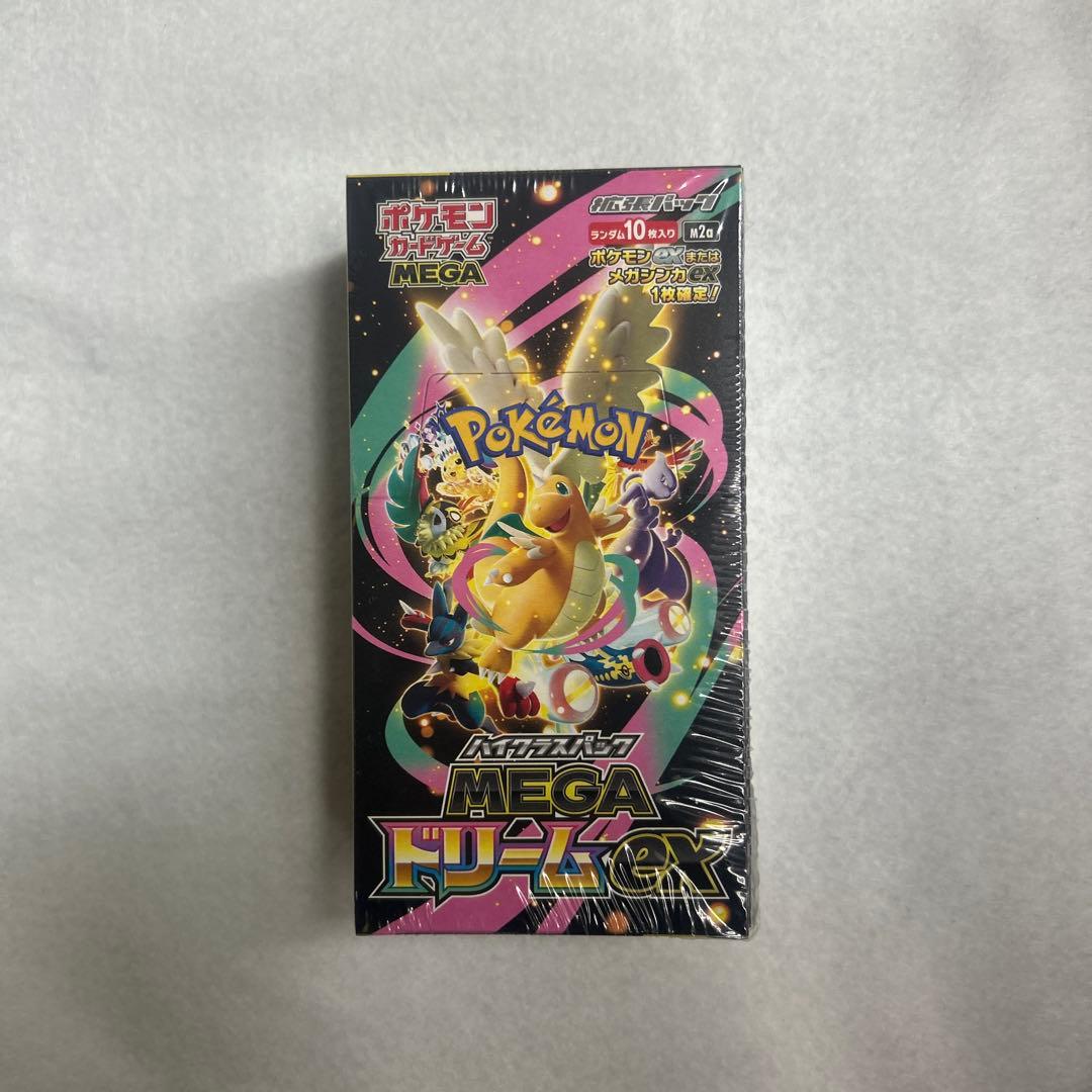 ポケモンカードゲーム MEGAドリームex 1BOX 新品未開封