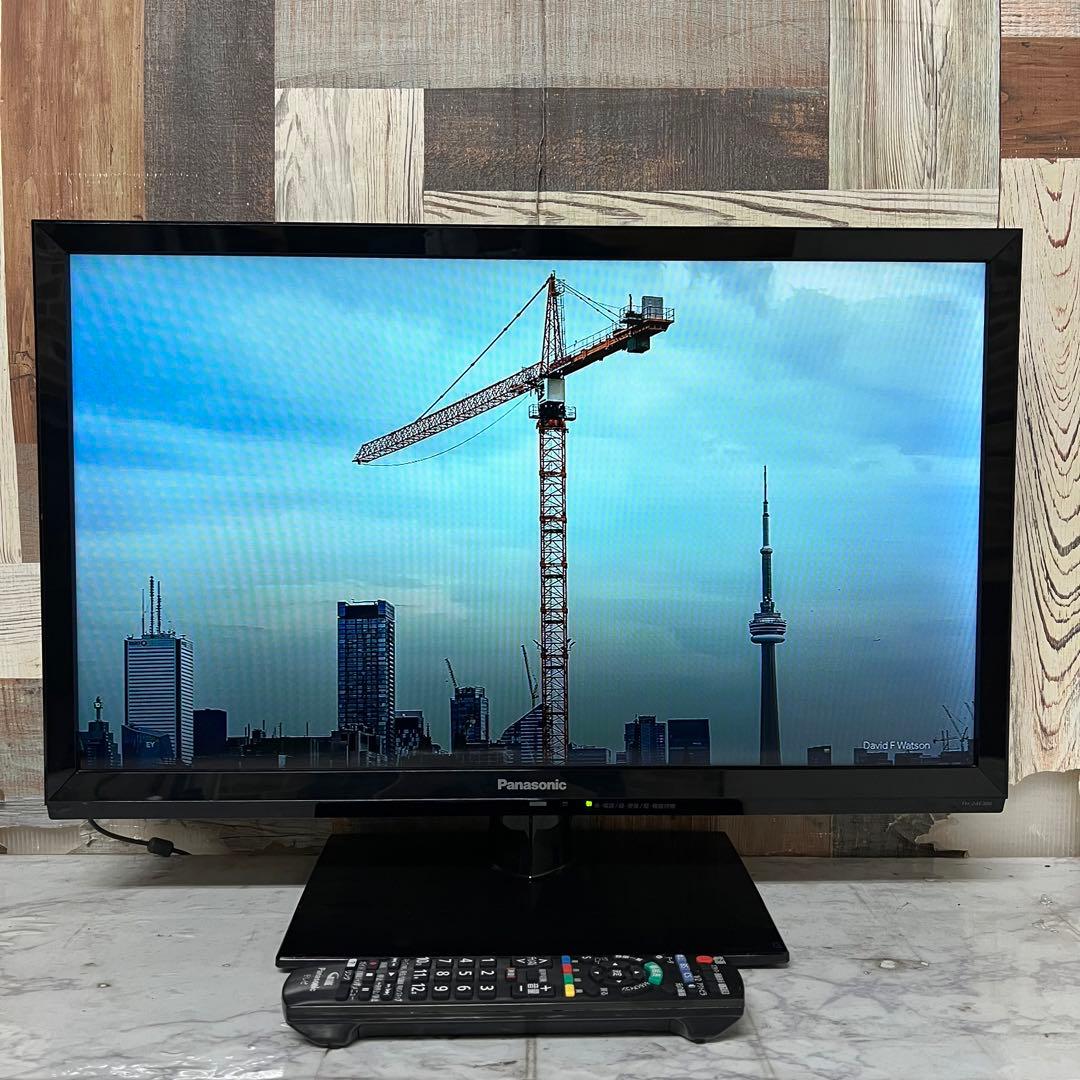 即日日受渡❣️全国送料込パナソニック24型液晶テレビ　裏番組録画可能　Wチューナー