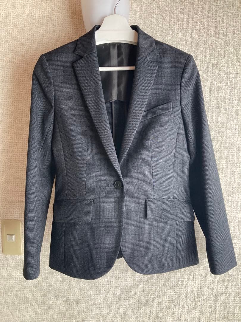 新品　ザスーツカンパニー　WIITE グレンチェック　パンツスーツ　40