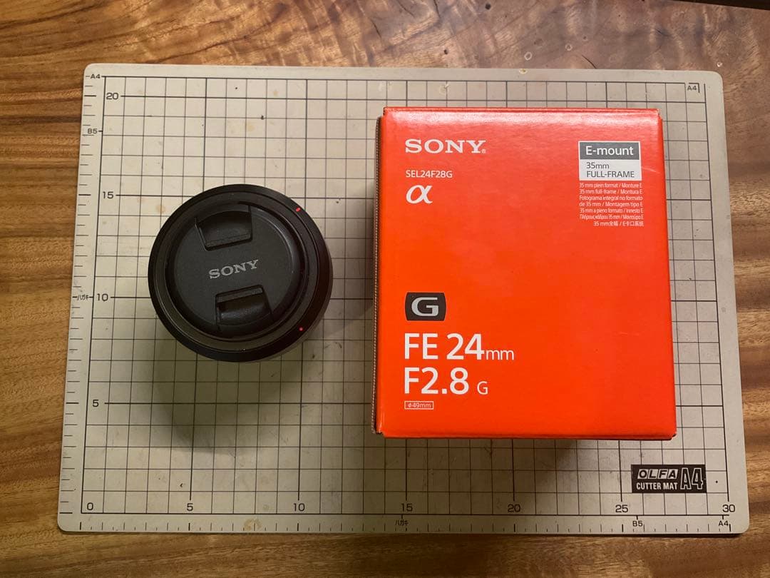 【美品】SONY FE 24mm F2.8G SEL24F28G ソニー　単焦点