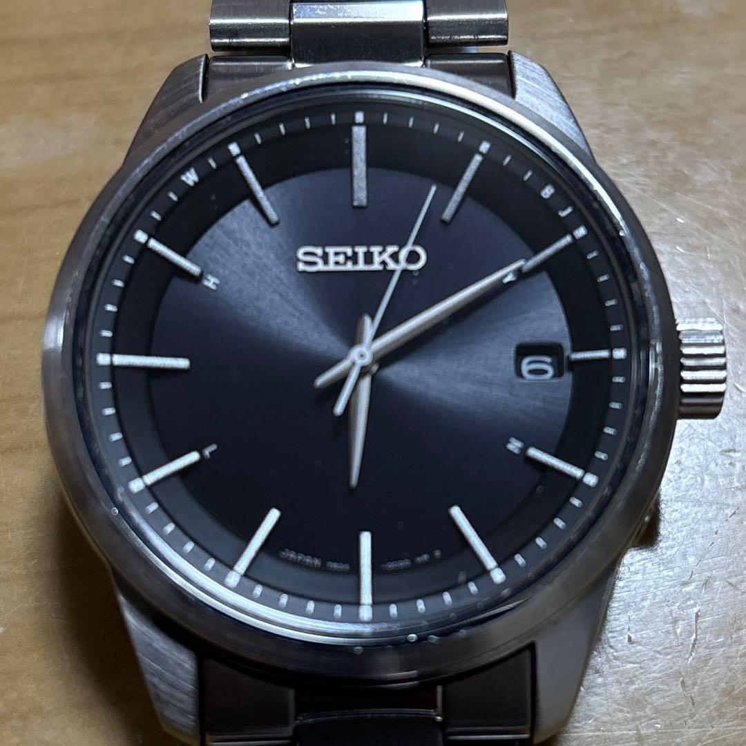 セイコー SEIKO ソーラー　電波 SS 7B24-0BR0 良好に稼働中