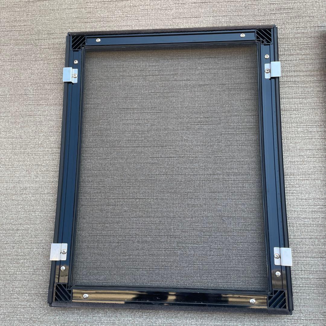 ハイエース　2型　網戸フレーム 黒 標準サイズ