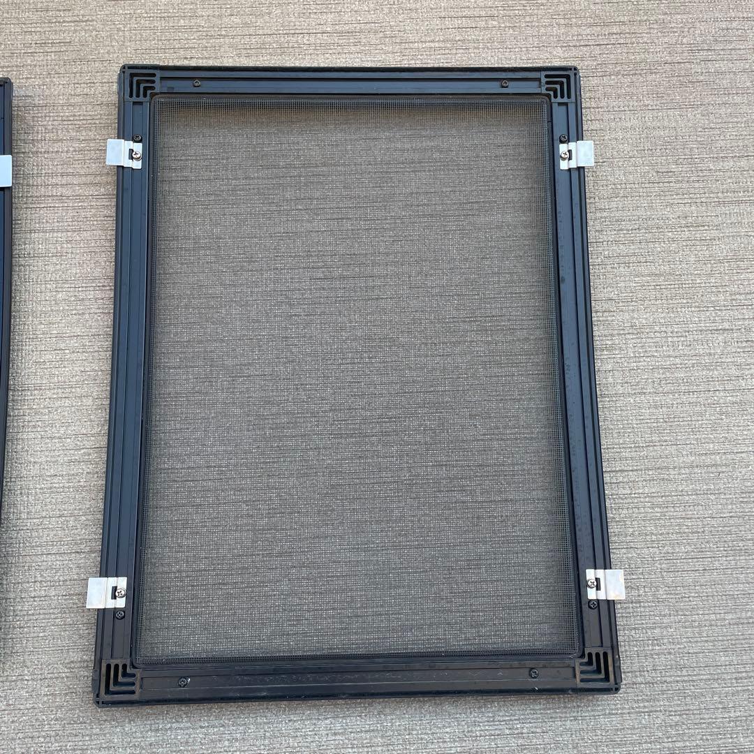 ハイエース　2型　網戸フレーム 黒 標準サイズ