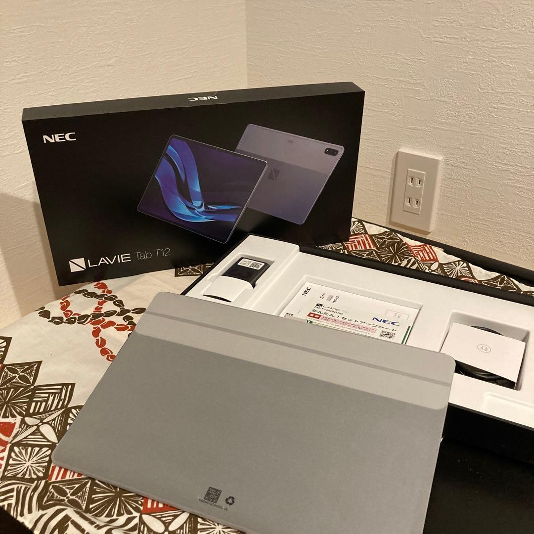 【新品未使用！】NEC LAVIE Tab T12 PC-T1295DAS!