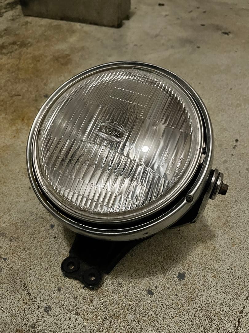 ヤマハ SR400 純正ヘッドライト、ステー