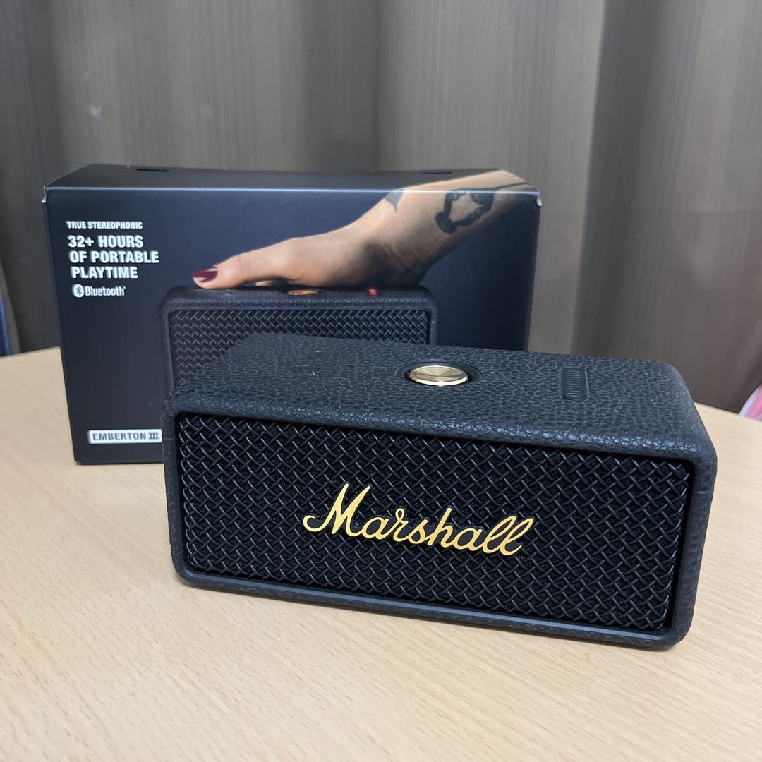 【新品未使用】Marshall Emberton III 3 ブラック