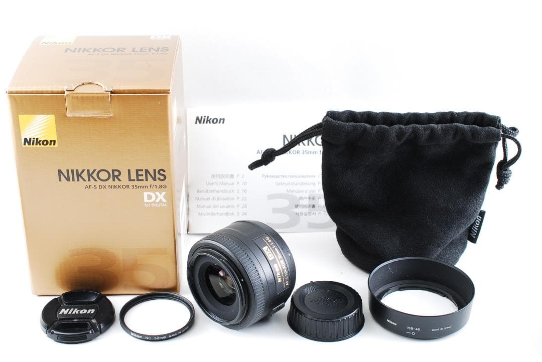レンズ(単焦点) Nikon AF-S DX Nikkor 35mm f/1.8G