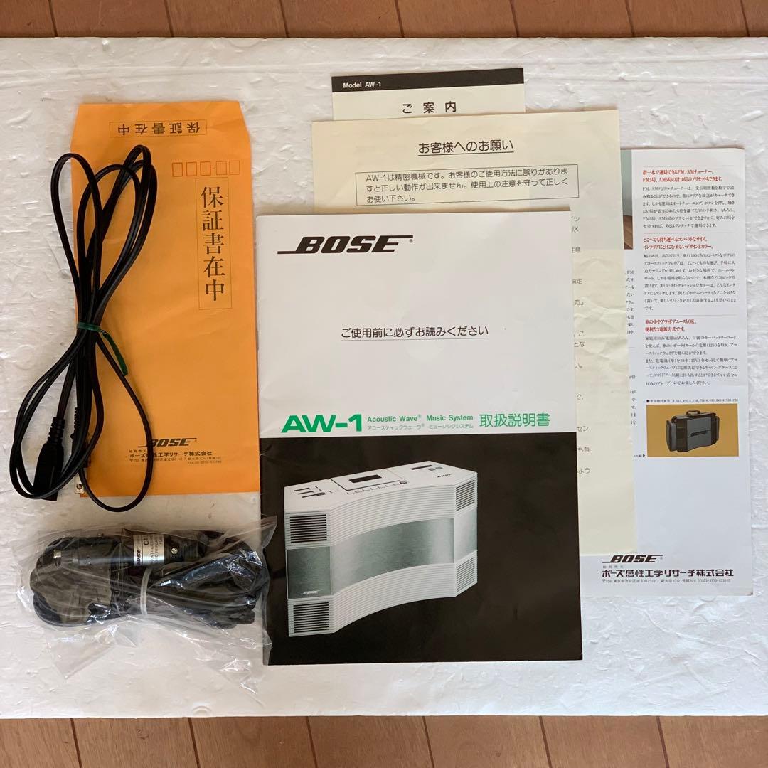 ジャンク ボーズ BOSE AW-1 ラジカセ