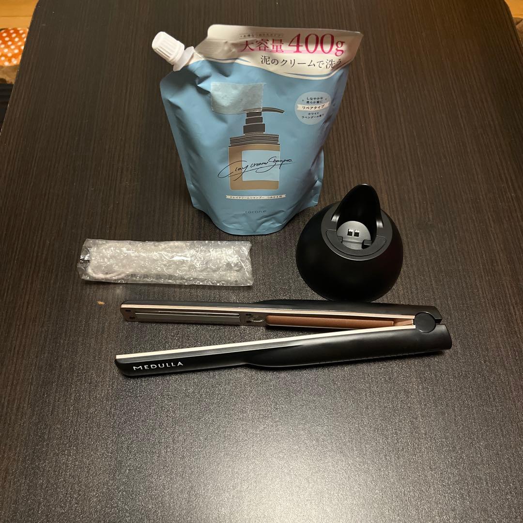 MEDULLA ヘアアイロン ブラック/ローズゴールド