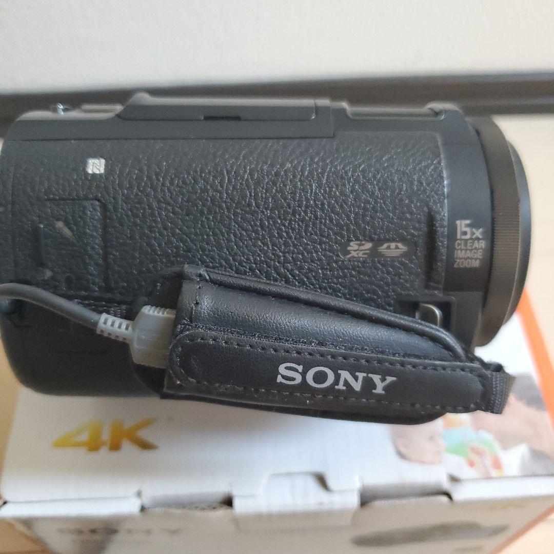 SONY FDR-AX30 4K ビデオカメラ バッテリー2個付き