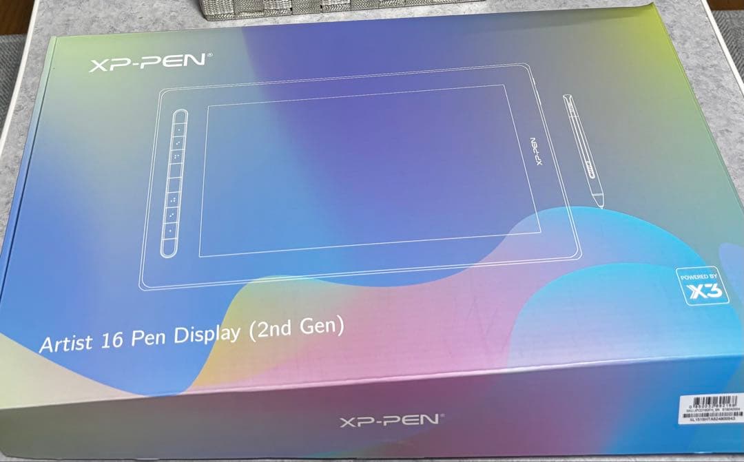 XPPen 液タブ 15.4インチ X3チップ搭載ペン IPSフルラミネーション