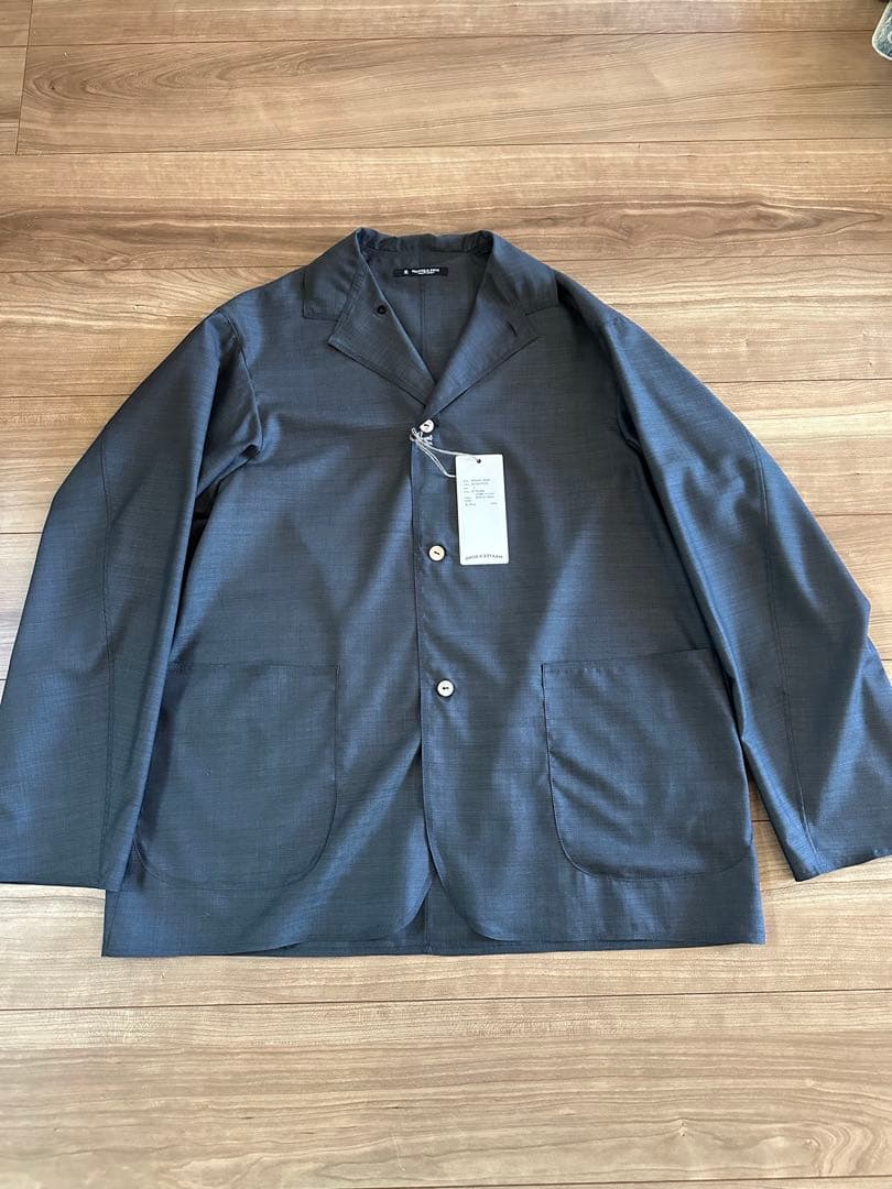 25SS 新品 MAATEE&SONS 折って折ってシャツジャケット ネイビー1