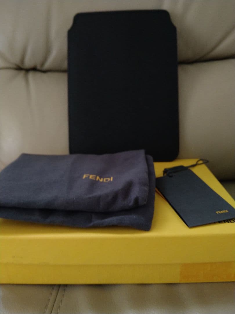 FENDI iPad mini ケース ブラック PVC 箱付きフェンディケース