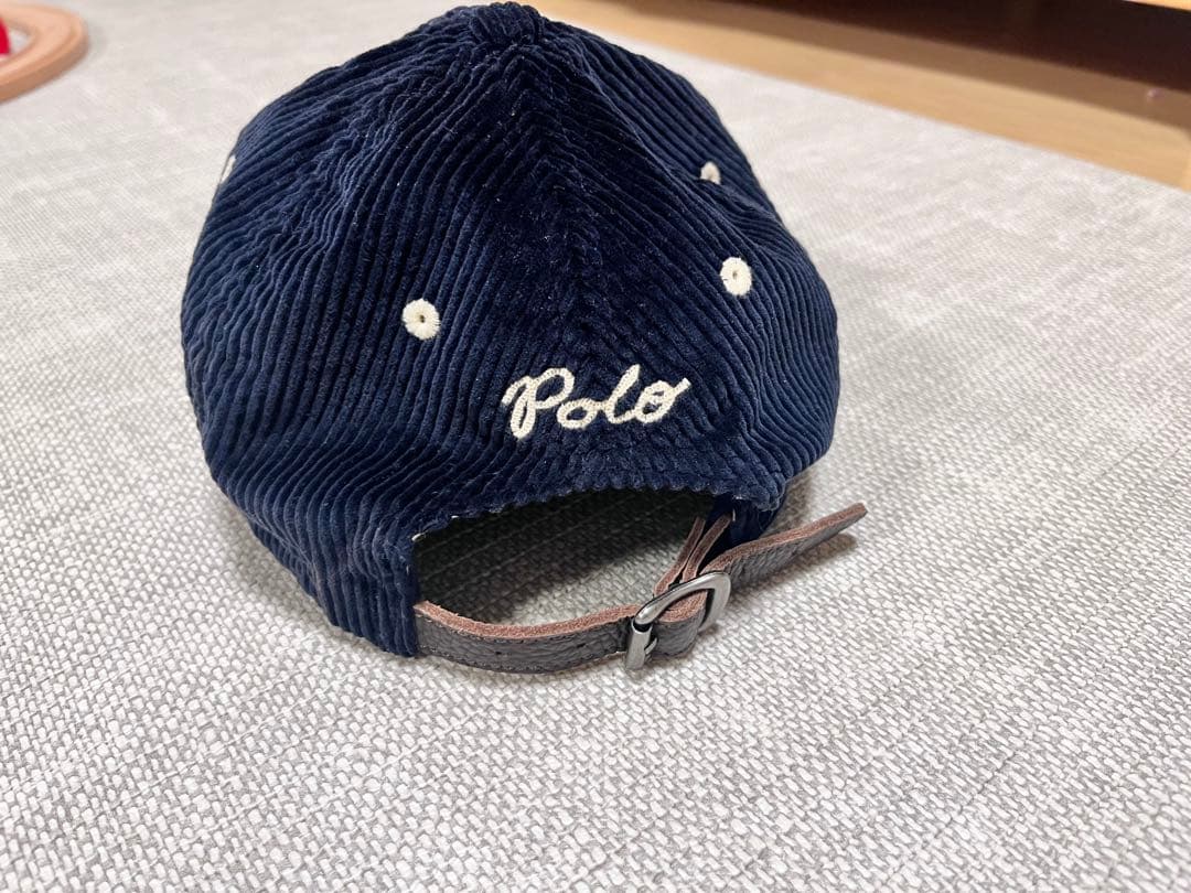 The Ralph ロゴ コーデュロイ ボールキャップ 2025AW／美品