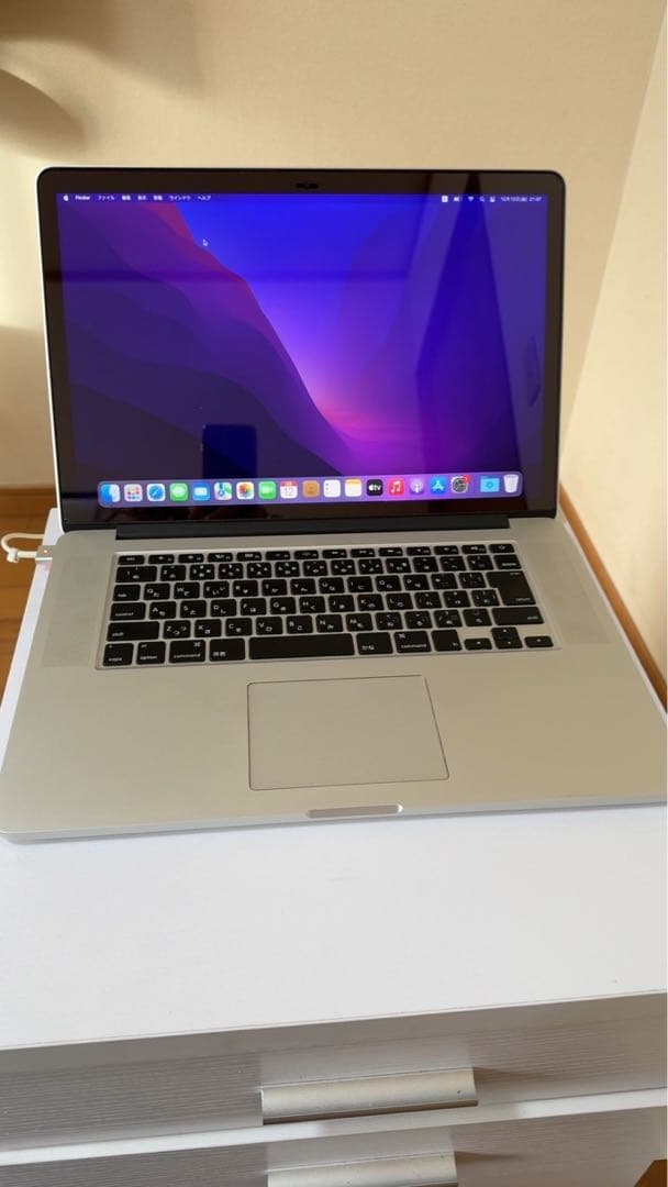 MacBook Pro 15インチ　Mid2015 モデルNo:1398