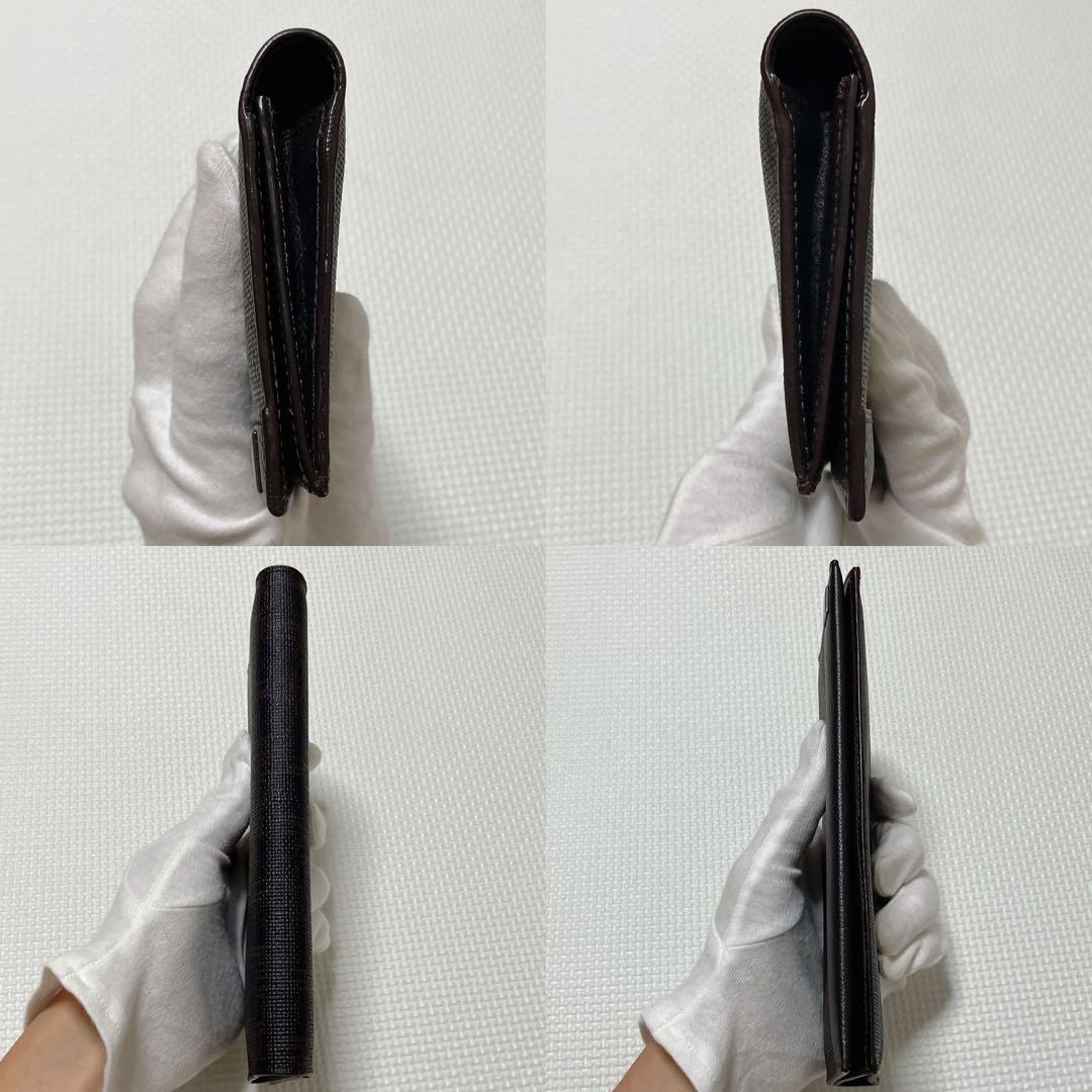 未使用　dunhill ダンヒル レザー長財布　濃茶　ダークブラウン　ロゴ