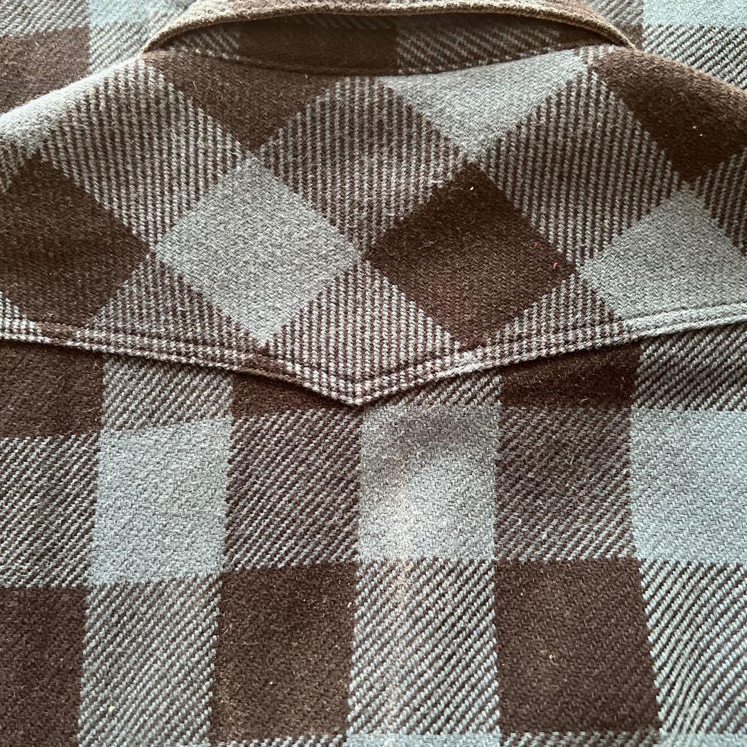 デラックスウエア HV-00WS ウエスタンシャツ M 日本製 ネイビー