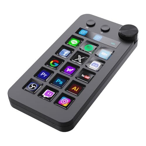 ストリームコントローラーデック ショートカットキーボード 左手デバイス ショッm