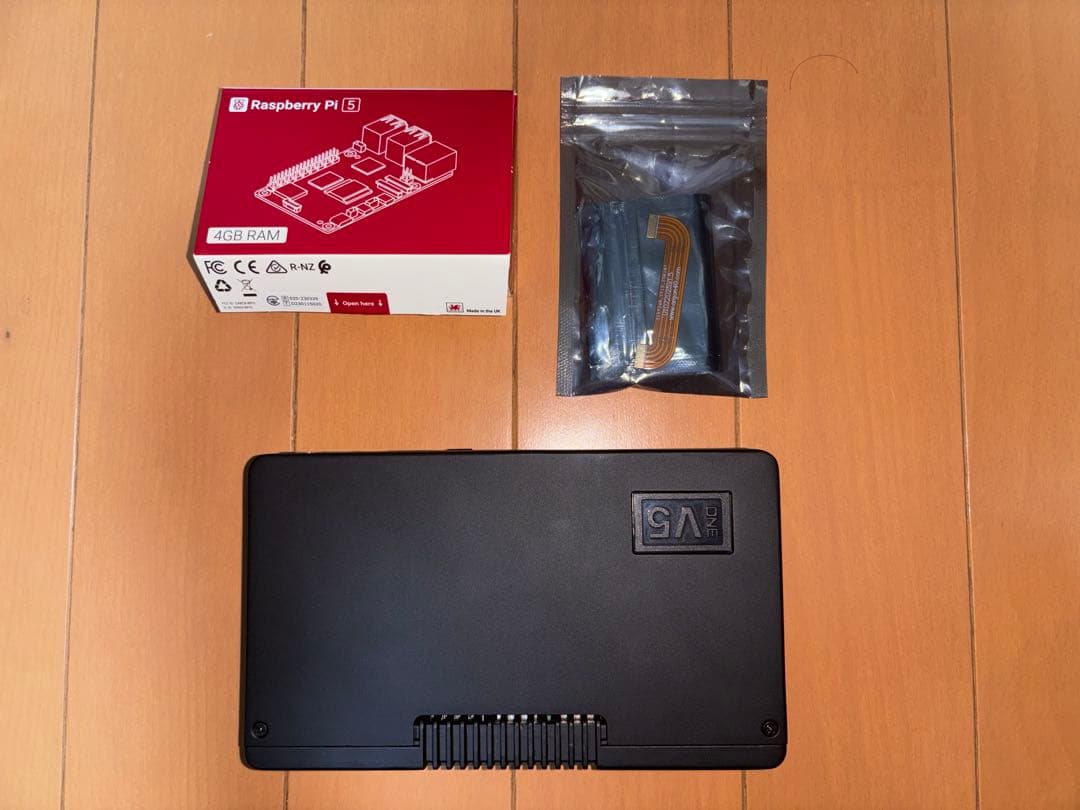 5/11まで　Raspberry Pi 5 4GB RAM ケース付き