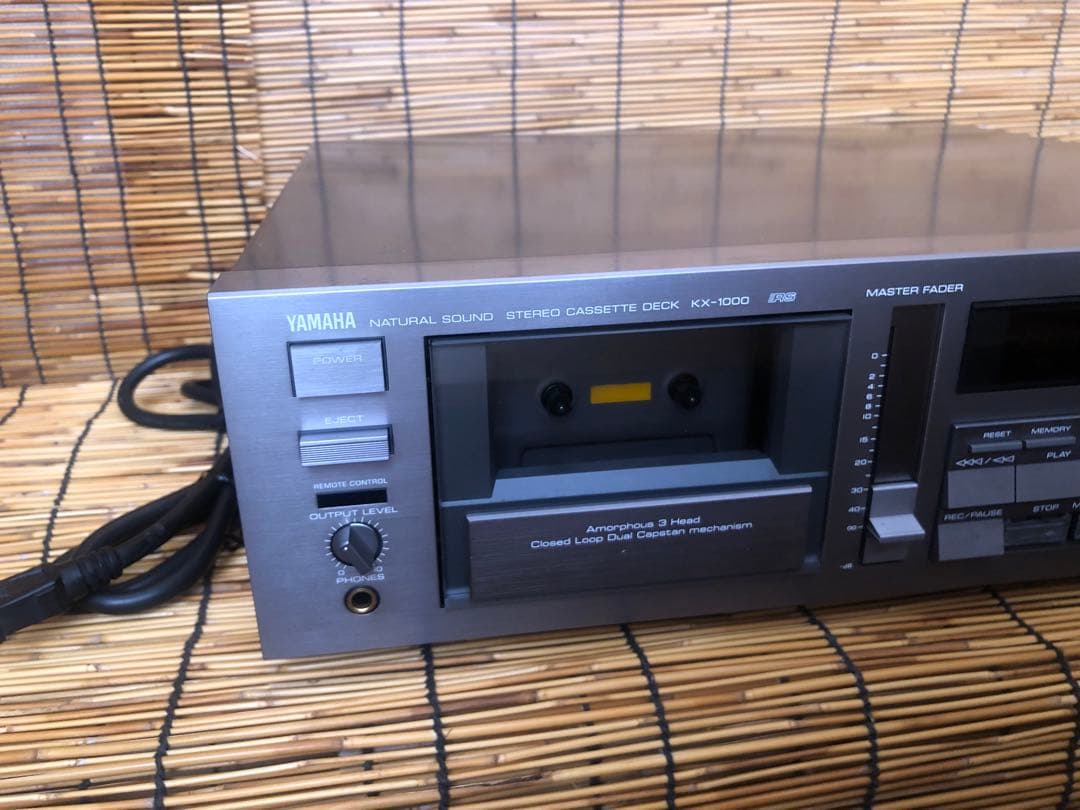 修理済 全機能動作YAMAHA KX-1000 カセットデッキ