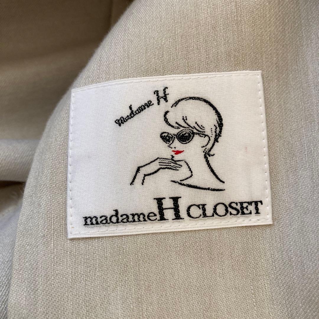 madameh サファリジャケット ウエストベルト付き　38 美品