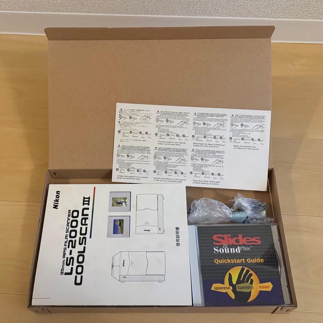 【通電確認済】Nikon フィルムスキャナー COOLSCANIII LS-30
