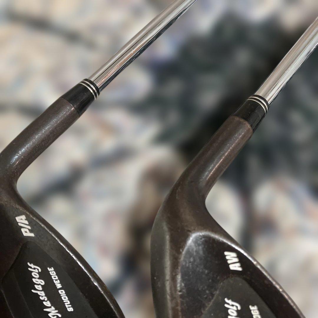 マスダゴルフ　STUDIO WEDGE M425 ブラックオキサイド　AW PW