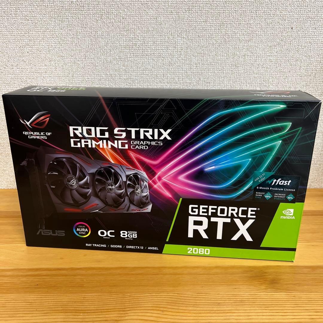 グラフィックボード・グラボ・ビデオカード ROG STRIX RTX 2080 OC 8GB GDDR6