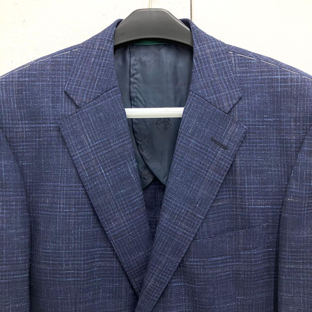 ロロピアーナ サマー ジャケット メンズ インディゴ AB6 春夏 新品