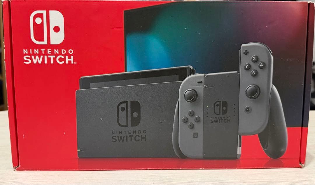 Nintendo Switch 本体 グレー　後期モデル