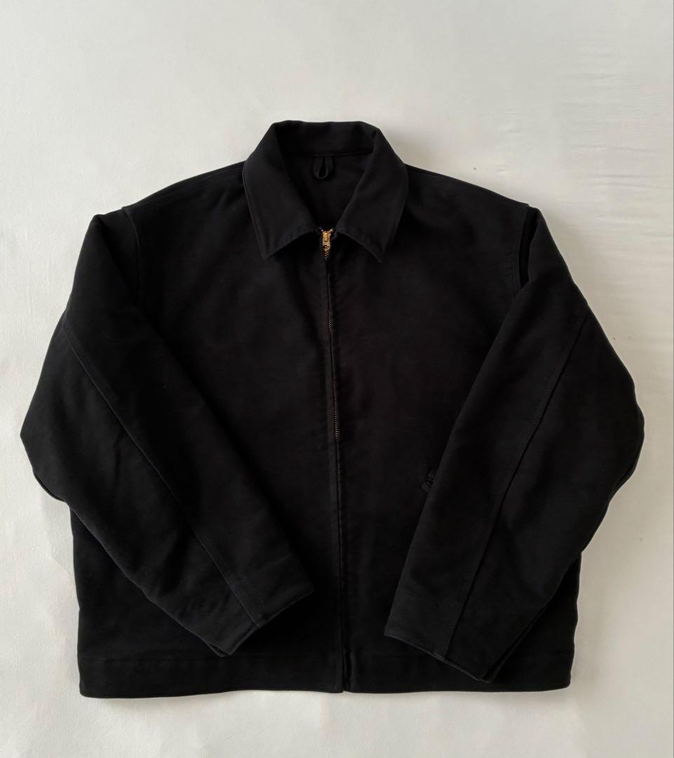 COMOLI 24AW モールスキンジップショートジャケット サイズ3