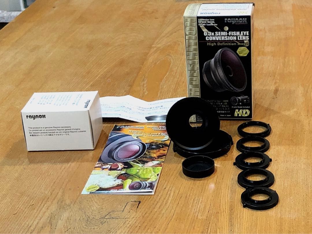 raynox レイノックス セミフィッシュアイレンズ HD-3035PRO