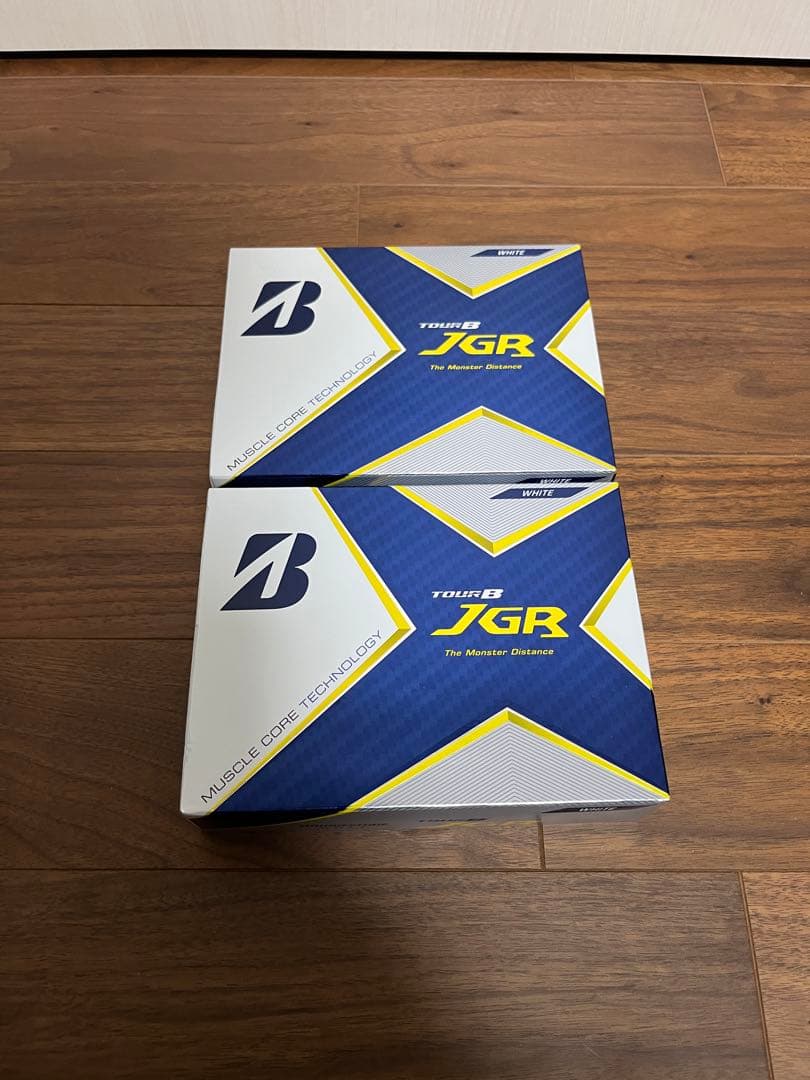 新品未使用　BRIDGESTONE　TourB JGR ゴルフボール 2箱