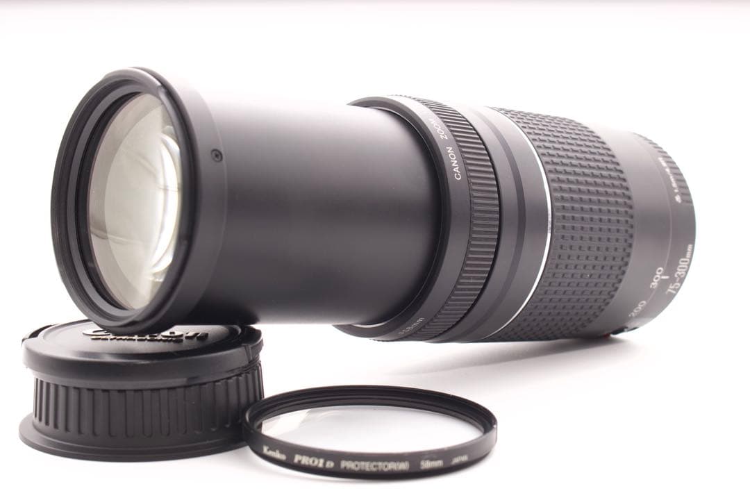 美品❣️Canon EF 75-300mm Ⅲ✨超望遠レンズ　運動会　風景