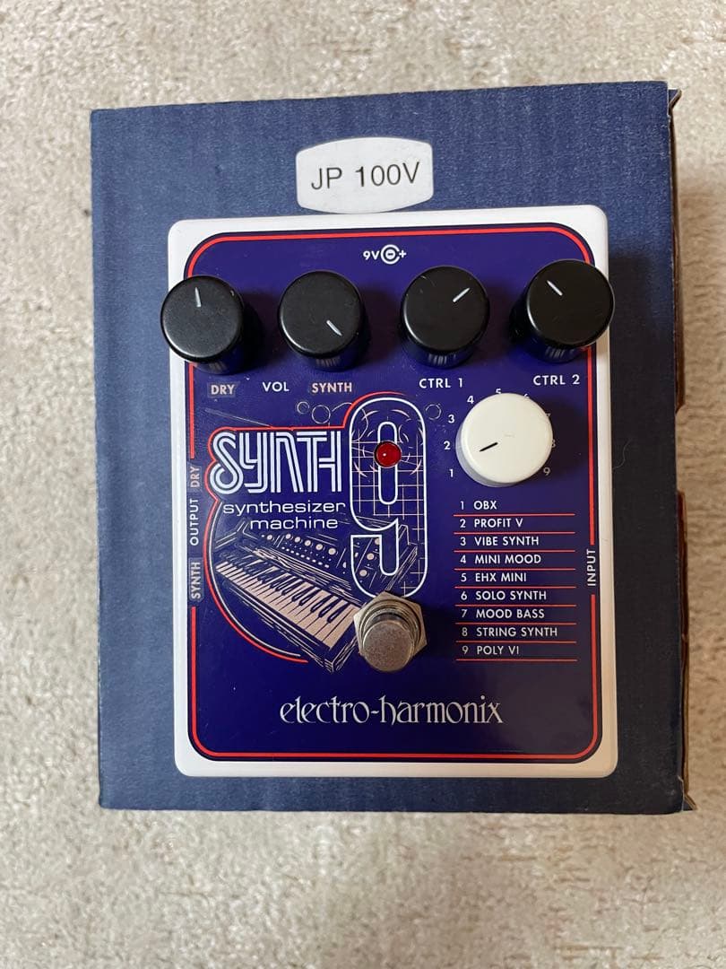 electro-harmonix SYNTH 9 シンセサイザーエフェクター