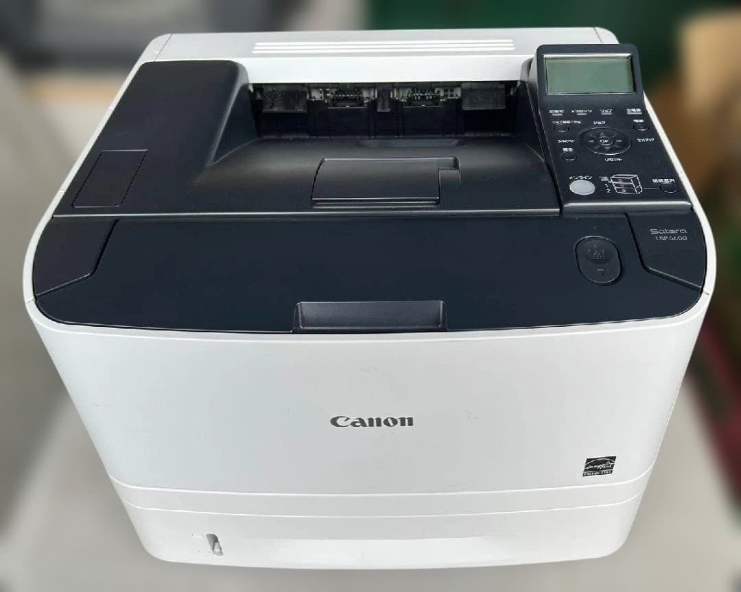 CANON LBP6600 カウントたったの2841枚 純正トナー付属/動作OK