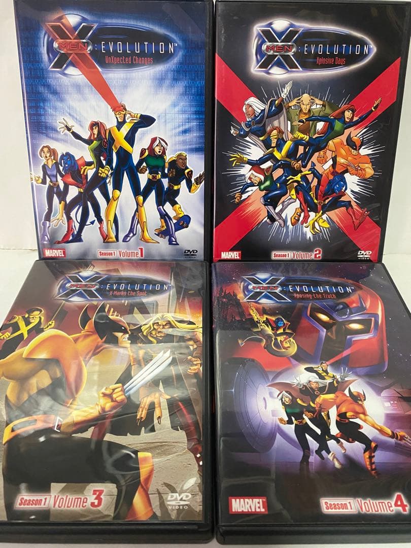 X-MEN: エボリューション　ファースト・シーズン　全4巻セット