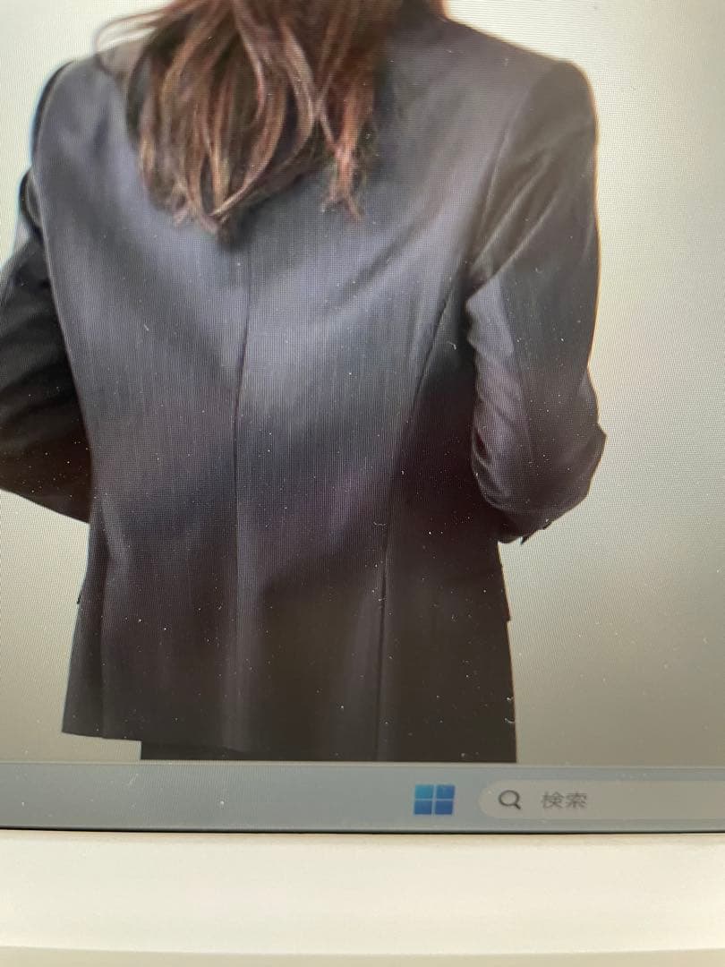 O*O様 今期タグ付新品　アンタイトル　ウーステッドパンツスーツです