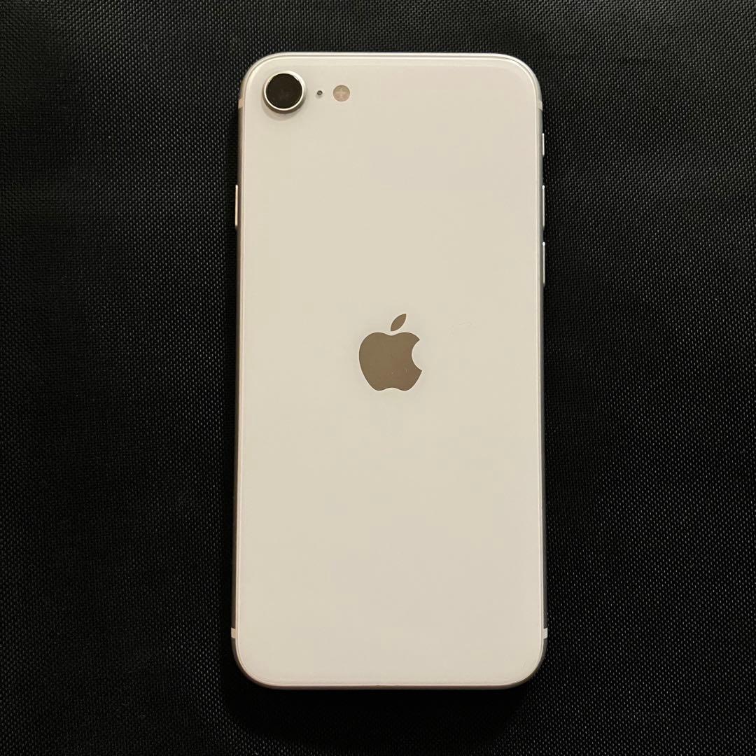iPhone SE2 ホワイト箱付き 【画面操作不良 ジャンク品】