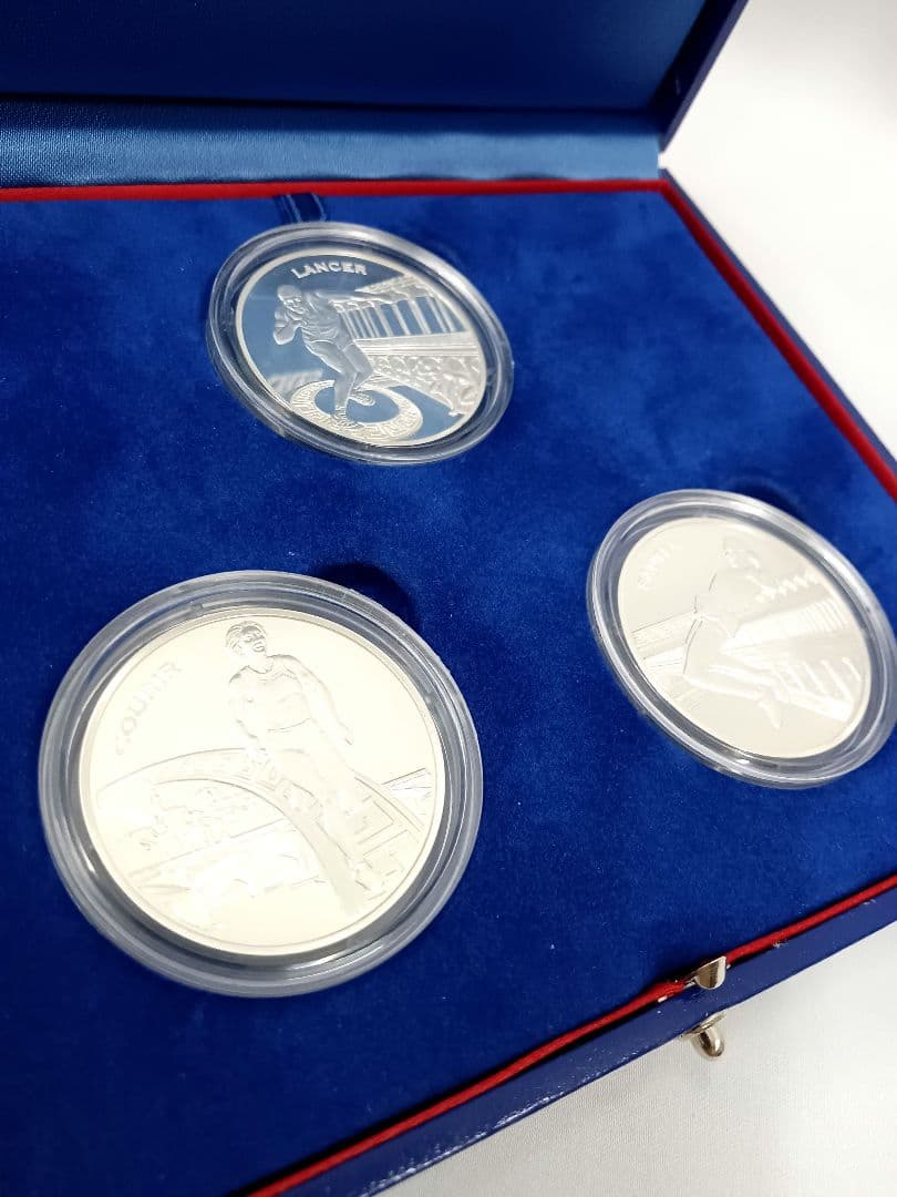 モネドパリ 五輪 オリンピック 記念銀貨3枚セット