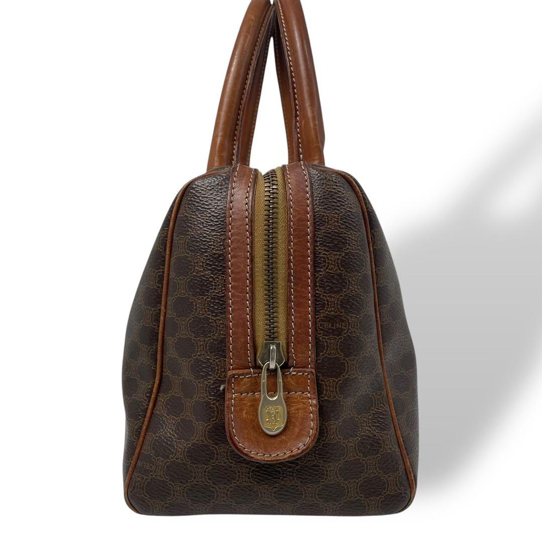 良品 4776 CELINE セリーヌ 2way ボストンバッグ マカダム柄