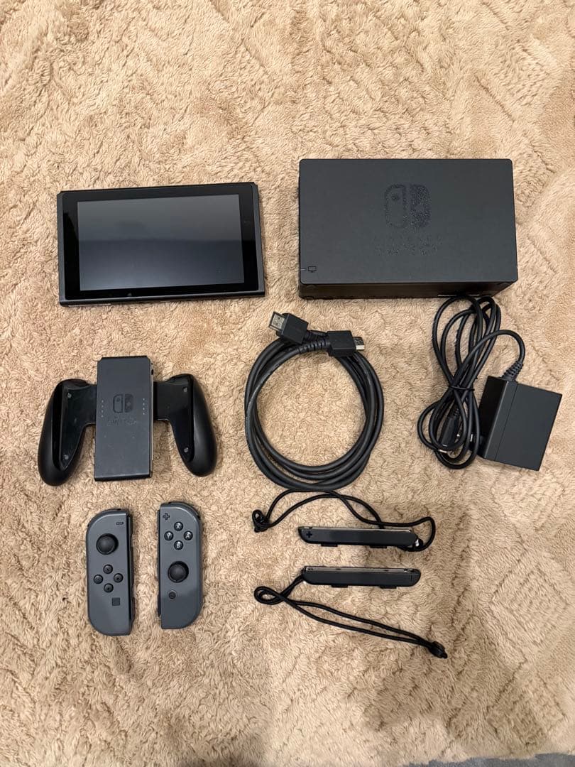 Nintendo Switch 本体 ブラック セット　箱あり